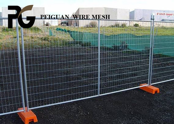 Event Crowd Control 6ft X 8ft Galvanized Temporary Fence Australian Standards