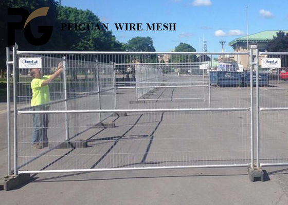 4mm Wire Removable Construction Site Fencing Eco Fridendly