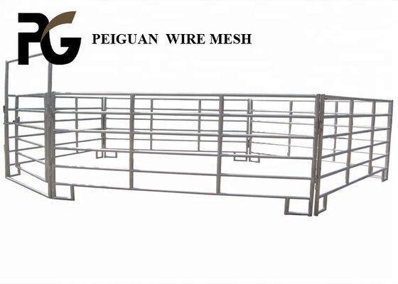 Sustainable 1.6x2.1m Metal Fence Panels For Livestock Anti Corrosion