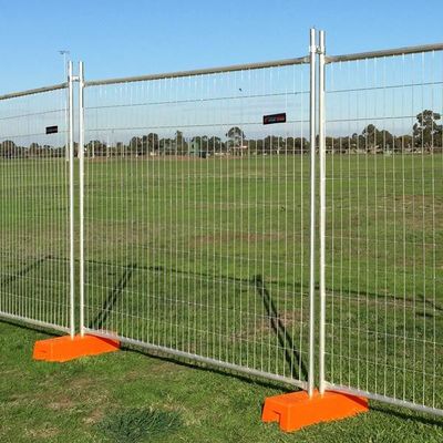Concrete Base 2100mm Australia Temporary Fence Hdg For Construction Site