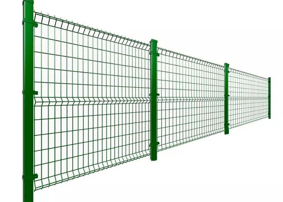 2m Height V Mesh Security Fencing Pvc Coated Welded