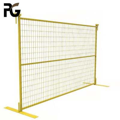 6ft X 8ft 50 X 100mm Movable Temporary Fence For Construction Site