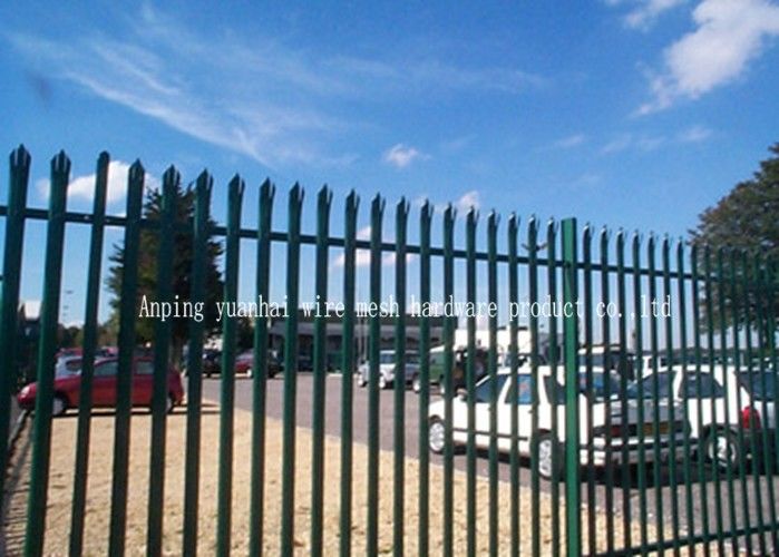 Triple Pointed Steel Picket Fence Palisade Fencing And Gates Easily Assembled - Picket Garden Fence Pales Triple Pointed Steel Picket Fence Palisade Fencing And Gates Easily Assembled - Picket Garden Fence Pales