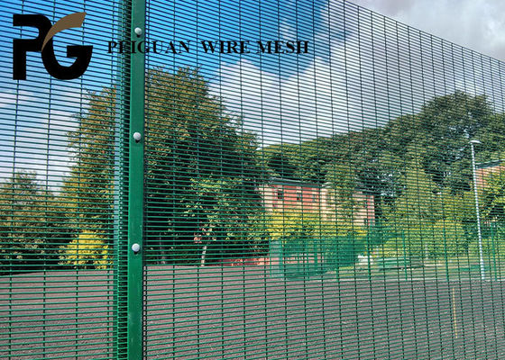 PVC Coated Anti Climb Mesh Panels