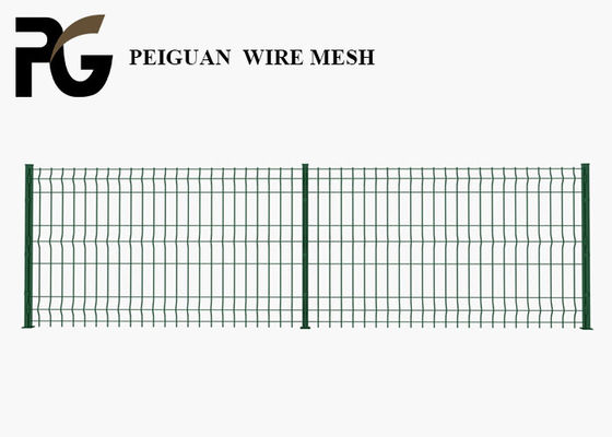 Decorative Welded Wire Sgs 3.0mm V Mesh Security Fencing Pvc Powder Coated