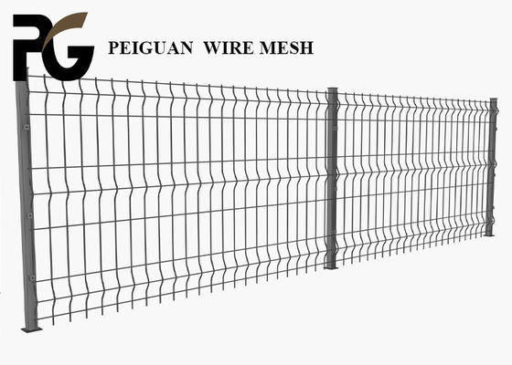 PVC Coated 3m V Mesh Security Fencing Garden Decoration