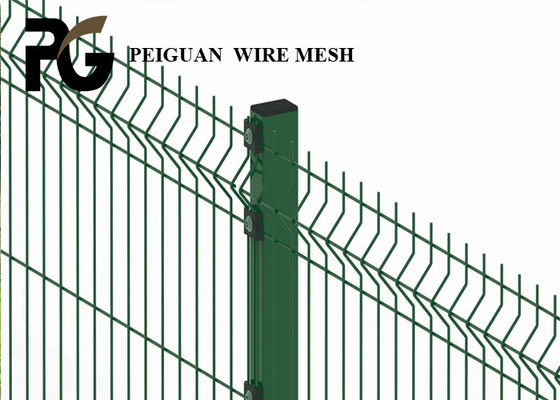 Highway Black V Mesh Fencing PVC Coated Easily Assembled