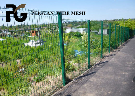 Highway Black V Mesh Fencing PVC Coated Easily Assembled