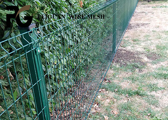 Home Garden Curvy Welded Fence Corrosion Resistant