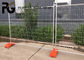 Easily Assembled Iron Portable Construction Fence 3mm Wire