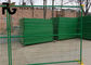 2.4m Eco Friendly Temporary Construction Fence Iron Galvanized Wire