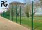 Square Post Double Wire Fence , Iron Twin Wire Fencing