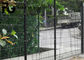 Garden Roll Top Mesh Fence Panels Welded Steel Triangle Bending