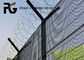 Decorative Airport Security Metal Fencing With Razor Barbed Wire