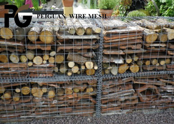 1.5m Gabion Welded Wire Mesh , Erosion Resistant Steel Gabion Cages