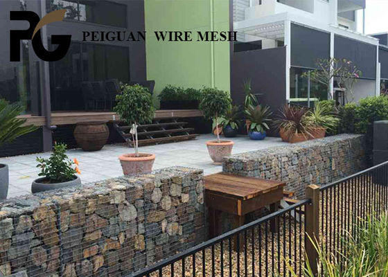 1.5m Gabion Welded Wire Mesh , Erosion Resistant Steel Gabion Cages