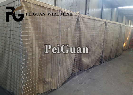 2.21m Galfan Coated Hesco Bastion Barrier In Perimeter Security