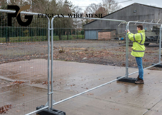 Removable Construction Temporary Fencing Galvanized Steel Wire