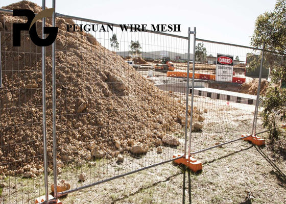 Removable Construction Temporary Fencing Galvanized Steel Wire