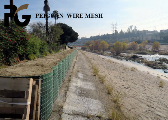 2.21m Galfan Coated Hesco Bastion Barrier In Perimeter Security