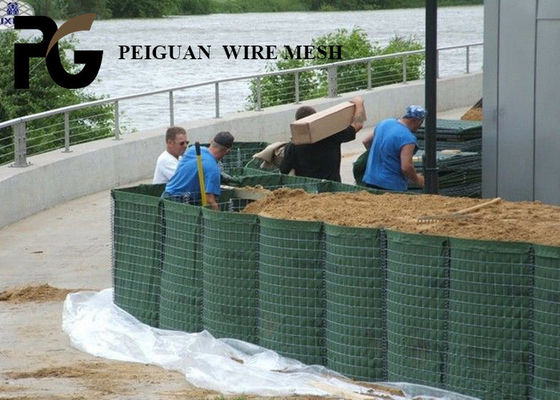 Zinc Coated Hesco Bastion Wall Explosion Proof For Kenya