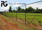 Sturdy Playground Portable Chain Link Fence Panels Low Carbon Steel Wire