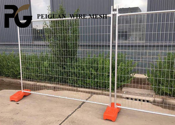 Traffic Control Portable Temporary Fencing Eco Friendly