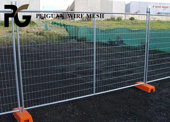 Traffic Control Portable Temporary Fencing Eco Friendly