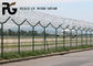 Eco Friendly 1.8m Airport Security Fencing Hot Dipped Galvanized