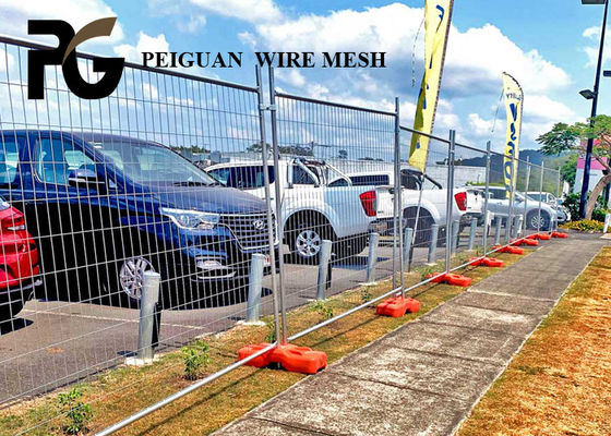 Garden 2.1*2.4m Outdoor 4mm Temporary Construction Fence Panels