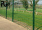 Construction Security Metal Fencing , Eco Friendly Coated Chain Link Fence