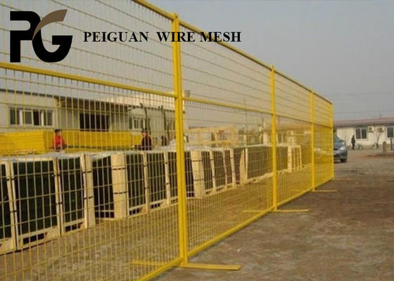 4mm Wire Removable Construction Site Fencing Eco Fridendly