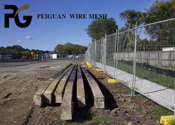 4mm Wire Removable Construction Site Fencing Eco Fridendly