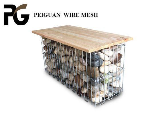 3mm Garden Rock Galvanized Rectangle Hole Welded Mesh Gabion Baskets