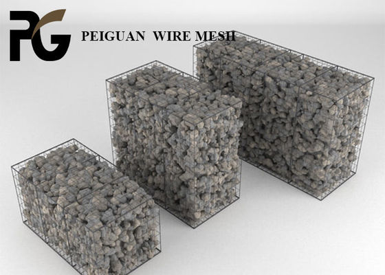 1.5m Gabion Welded Wire Mesh , Erosion Resistant Steel Gabion Cages