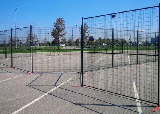 Prevent Collision and Easy to Install Security Reusable Construction Site Canada Temporary Movable Fencing