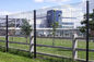 2.3m*2.5m tall stable and stronger 100% hot dip-galvanized V mesh security fencing