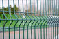 2.3m*2.5m tall stable and stronger 100% hot dip-galvanized V mesh security fencing