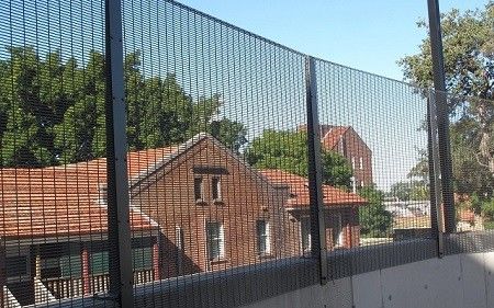 Hot Dipped Galvanized Clear View Durable 358 Security Fence