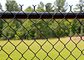 1x1 Square Post Hot Dipped Galvanized 1.0mm Chain Link Wire Mesh Fence For Security