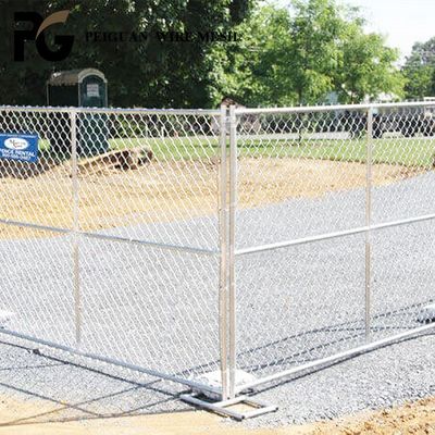 6x12 Inch Portable Galvanized Sgs Construction Temporary Fence