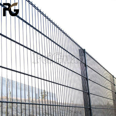 Powder Coated Welded 5mm Double Wire Fence Panels