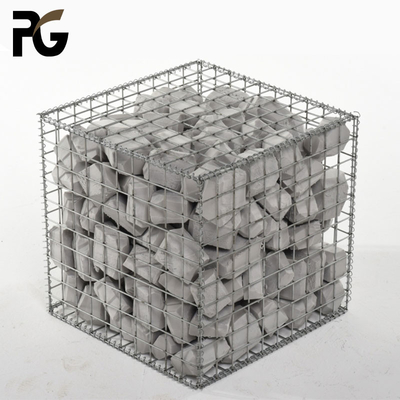 4mm 5mm 6mm Wire Stone Filled Welded Gabion Baskets