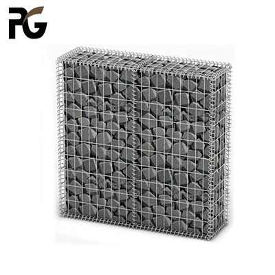 Rock Wall Construction 6mm Welded Mesh Gabion Baskets Erosion Resistant