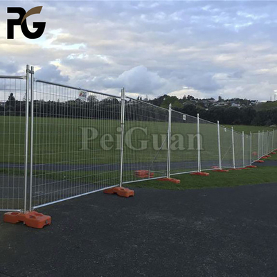 Construction Multicolor Hot Dipped Galvanized Temporary Fence 1.8x2.1m