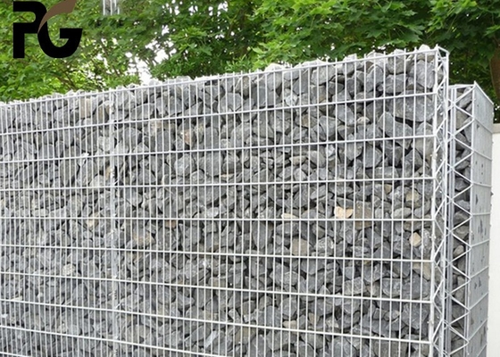 100x80x30cm 5mm Welded Mesh Gabion Landscape Decoration