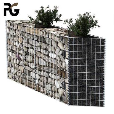 Rectangle Hole 4mm Welded Mesh Gabion 2x1x1m Welded Gabion Baskets