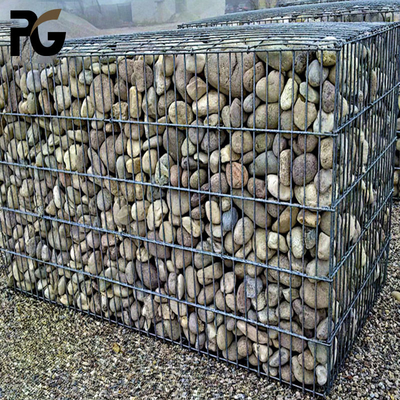 Rectangle Hole 4mm Welded Mesh Gabion 2x1x1m Welded Gabion Baskets