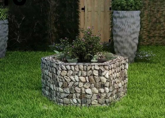50/70/30cm Welded Gabion Baskets Hot Dipped Galvanized Galfan Powder Coating