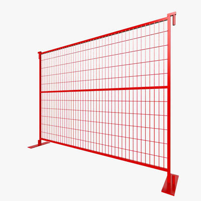 Coated 8ft Pvc Temporary Fence Canada Portable Removable
